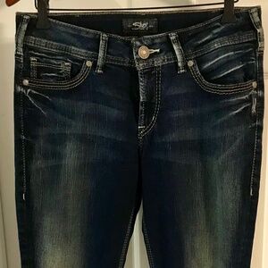 Silver brand jeans, crop